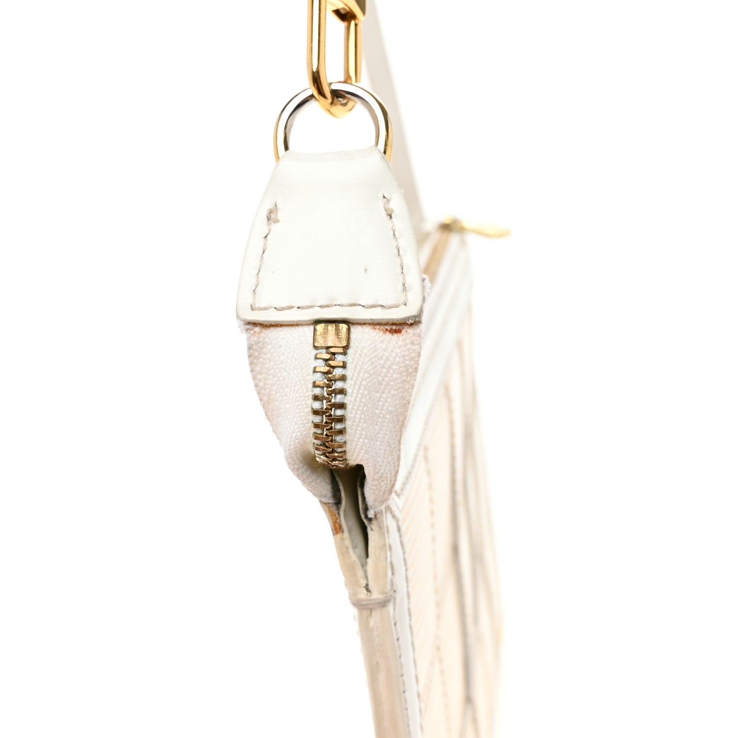 Louis Vuitton Epi Stretch Delmonico Pochette White 10 of 11