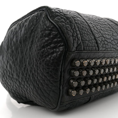 Alexander Wang Pebbled Lambskin Mini Rockie Black Antique Brass Hardware 8 of 13