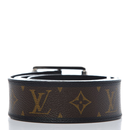 Louis Vuitton Mens Monogram Macassar Reverso 40mm Belt 95 38 3 of 7