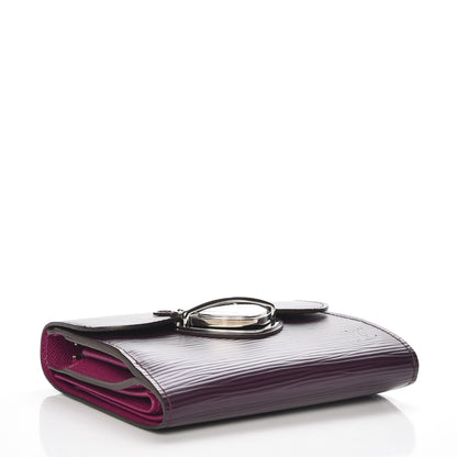 Louis Vuitton Epi Joey Wallet Cassis 4 of 9