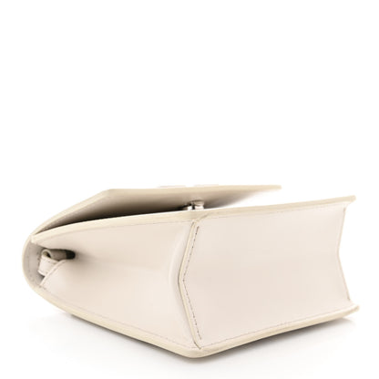 Off-White Calfskin Jitney 0.7 Cash Inside Crossbody Bag White 4 of 13