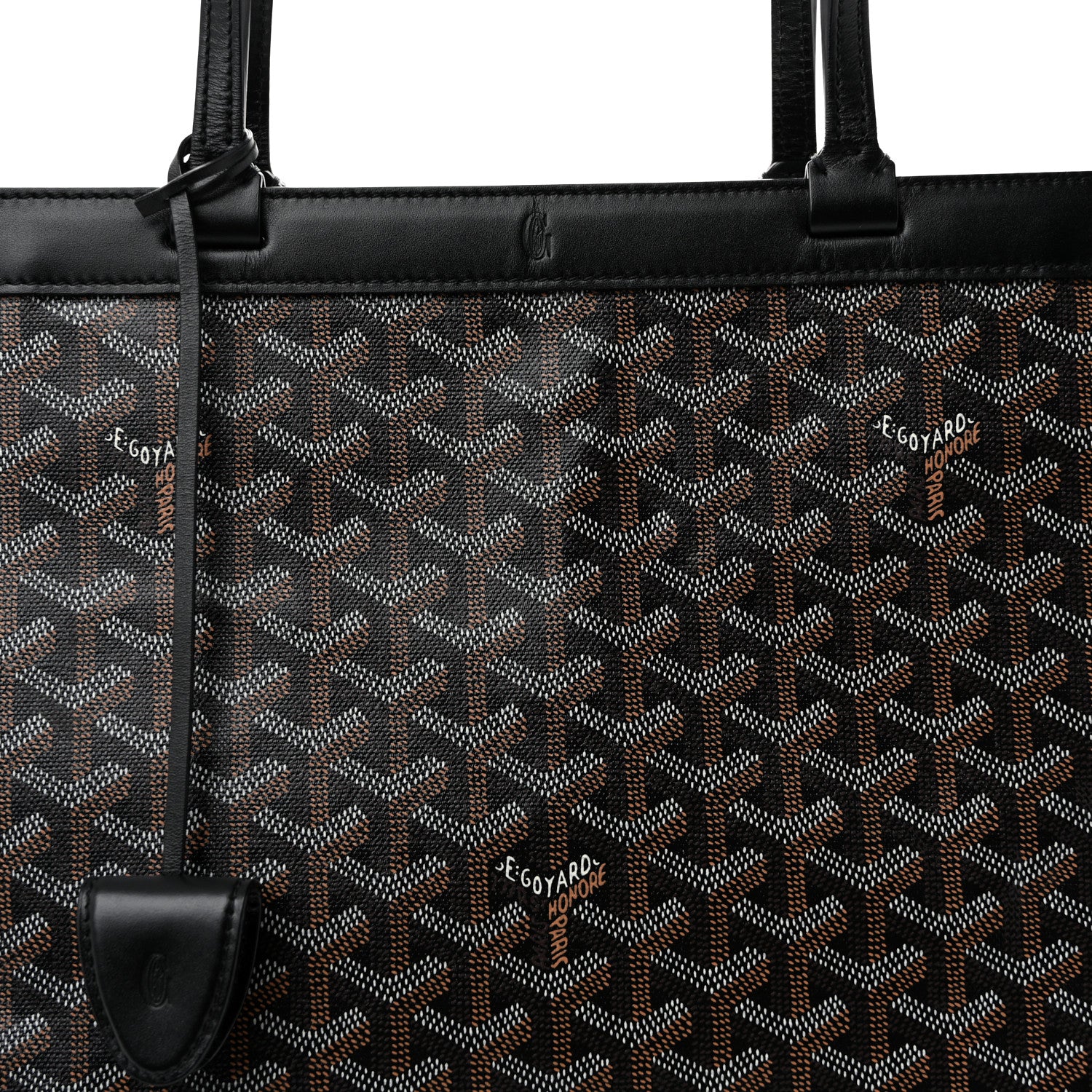 Goyard Goyardine Bellechasse PM Black 6 of 9