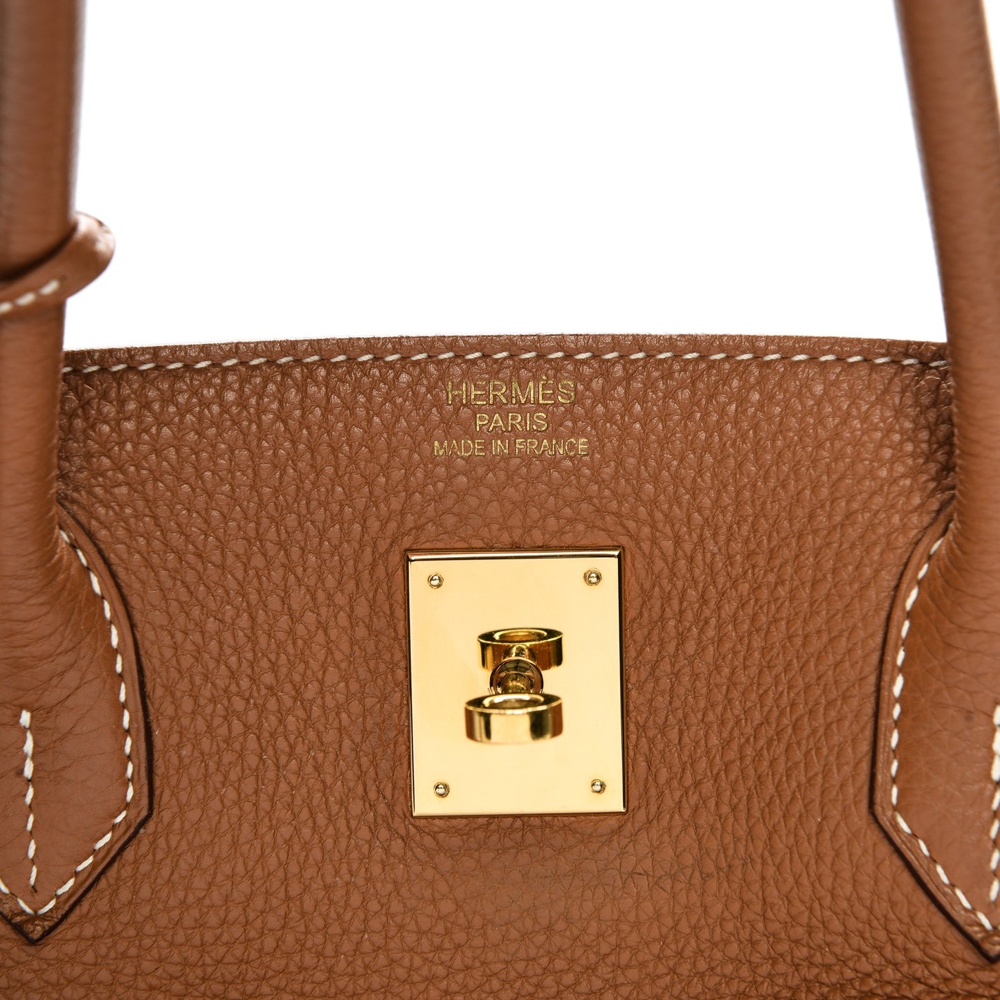 Taurillon Clemence Birkin 40 Gold