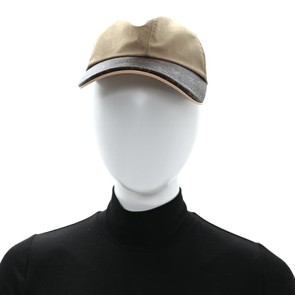 Louis Vuitton Polyester Silk Monogram LV Get Ready Cap L Beige 2 of 10