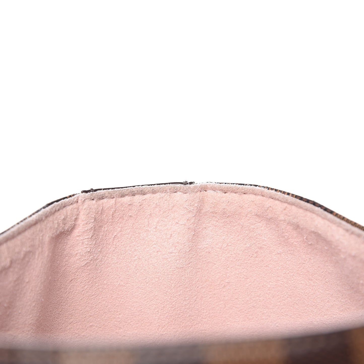 Damier Ebene Caissa Hobo Rose Ballerine