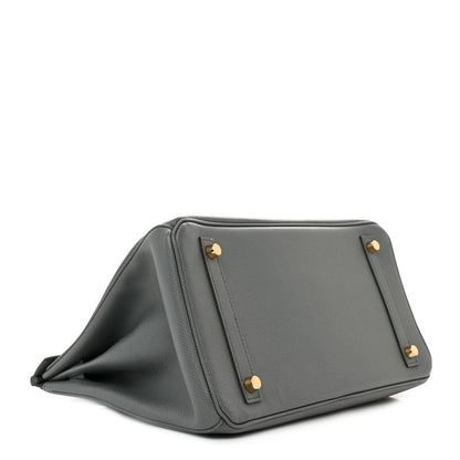 Hermes Epsom Birkin 30 Vert Amande 4 of 14