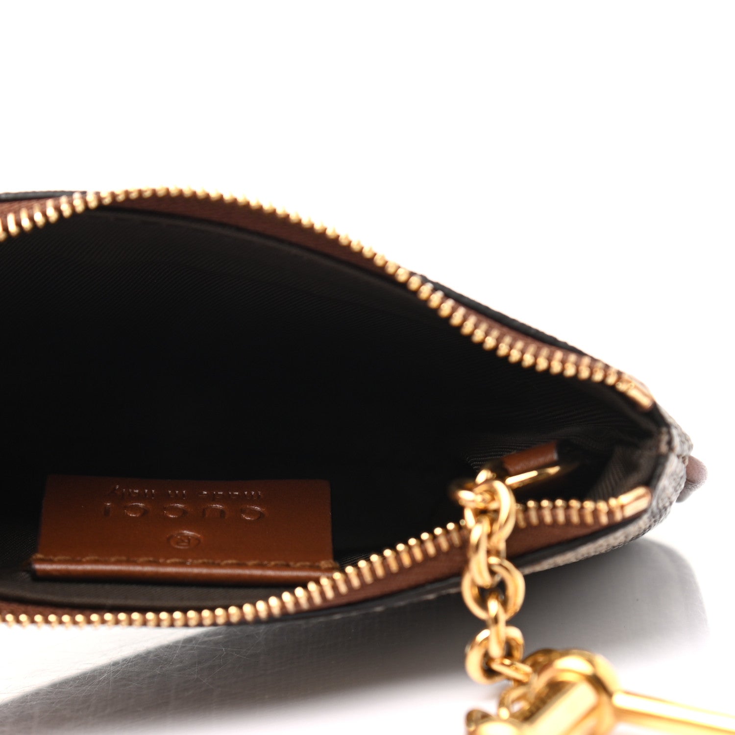 Gucci GG Supreme Monogram Key Case Brown 5 of 7