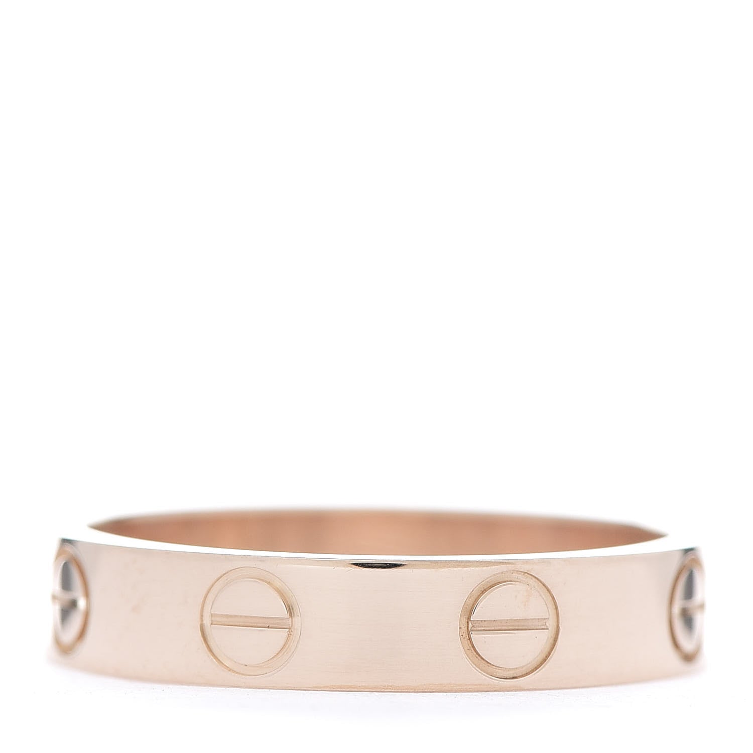 Cartier 18K Pink Gold 3.5mm LOVE Wedding Band Ring 50 5.25 3 of 5