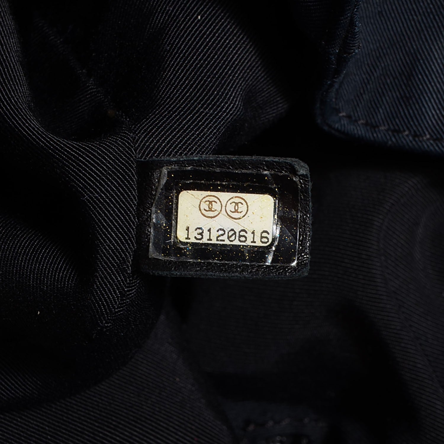 Chanel Vinyl Stretch Spirit Large Cabas Tote Black 7 of 7