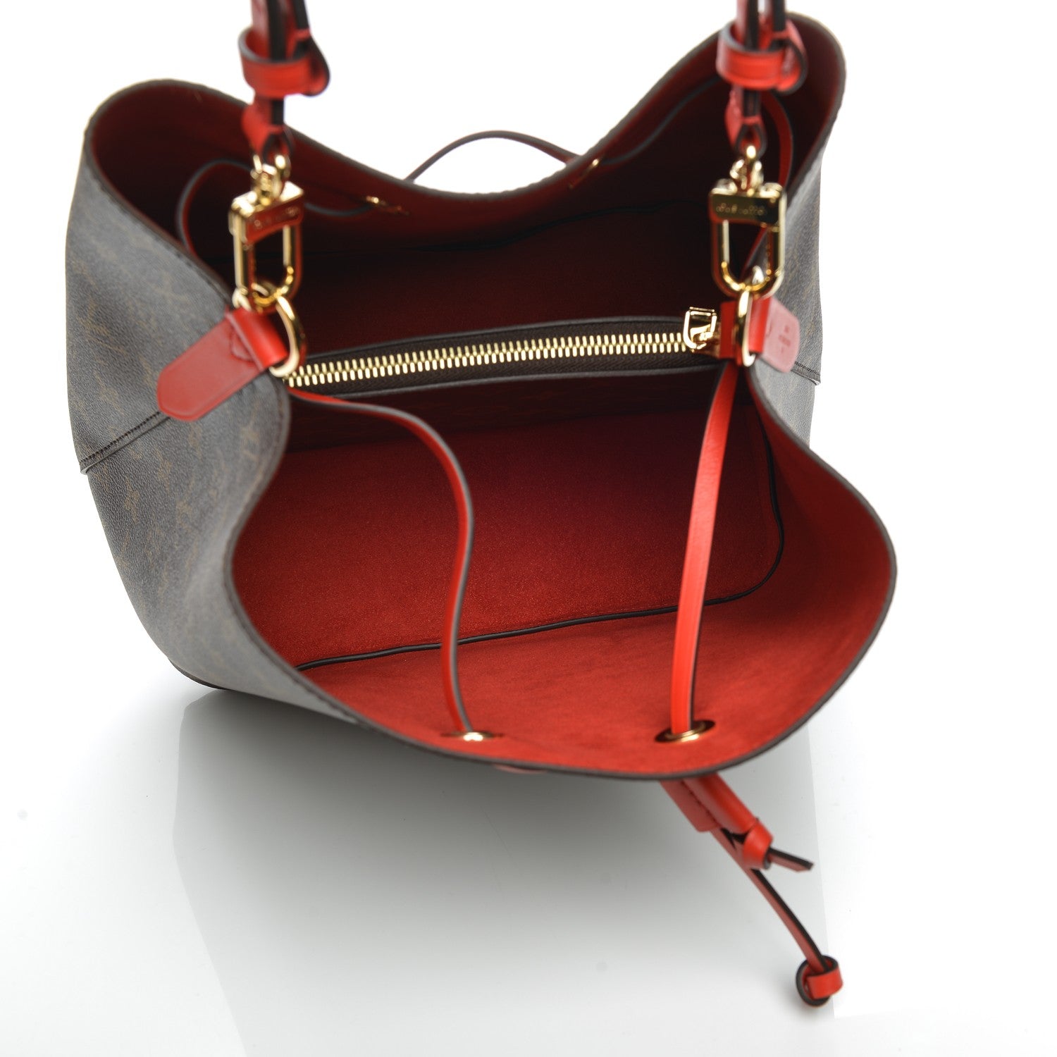 Louis Vuitton Monogram Neonoe MM Coquelicot 5 of 7