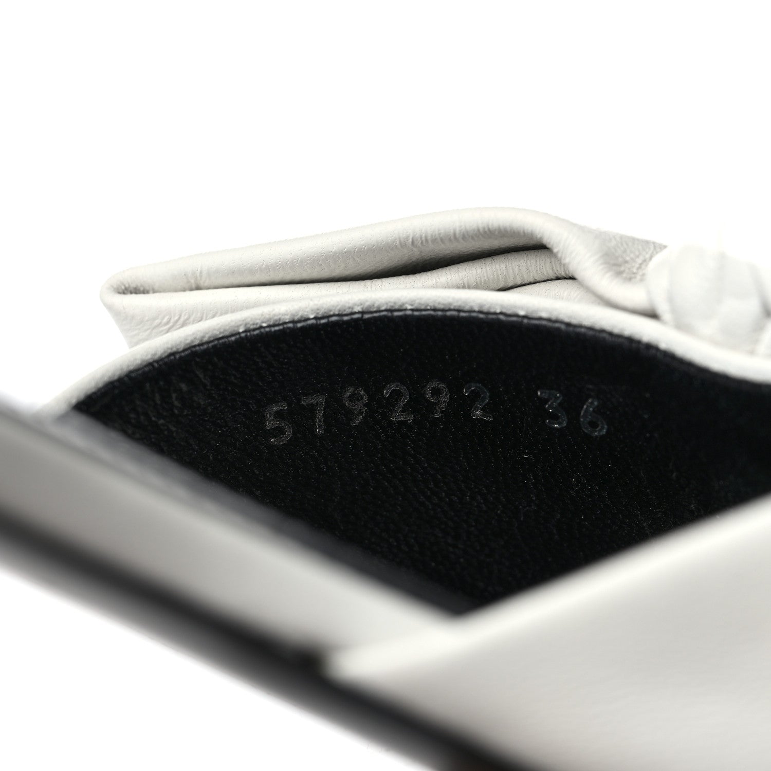 Balenciaga Smooth Nappa Square Knife Bow Mules 36 White 8 of 11