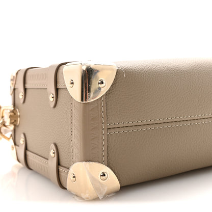 Louis Vuitton Calfskin Side Trunk MM Taupe 8 of 9
