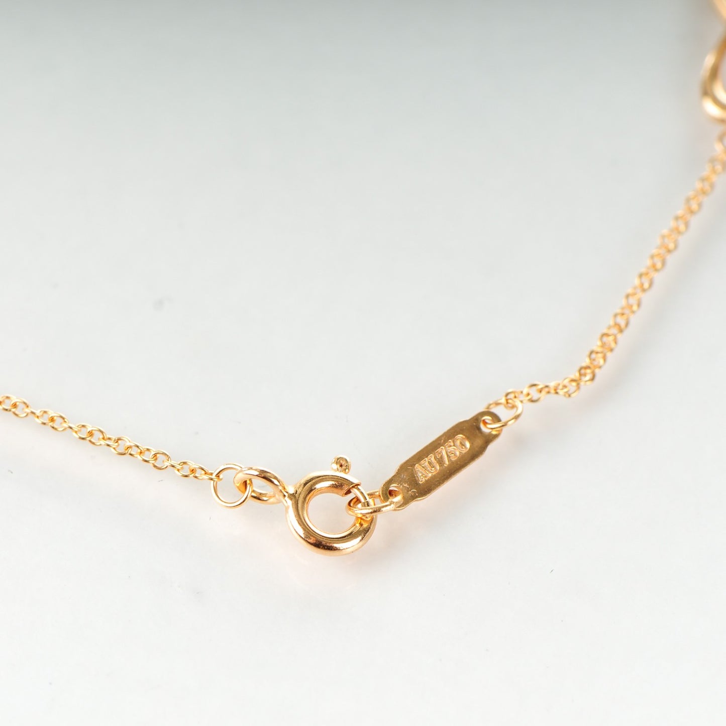 18K Rose Gold Infinity Endless Bracelet