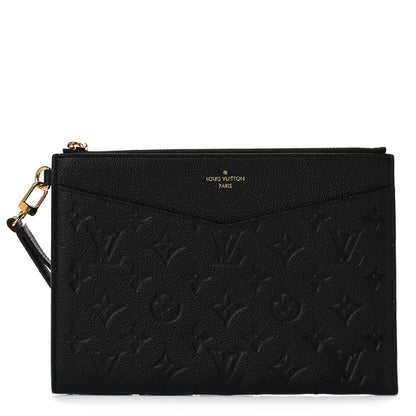 Louis Vuitton Empreinte Pochette Melanie MM Black 1 of 12