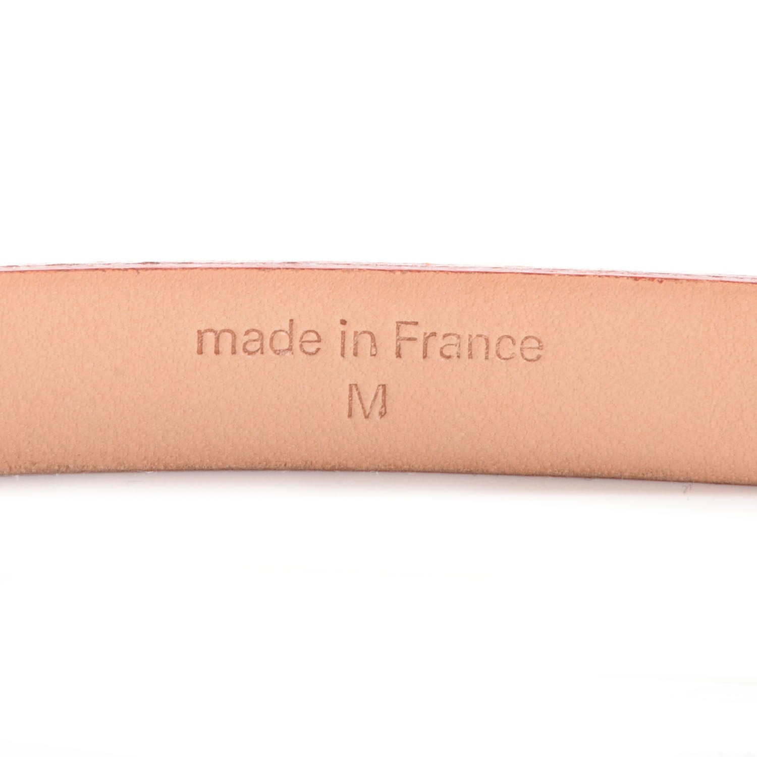 Louis Vuitton Vachetta Belt Strap for Pochette Twin M 3 of 5