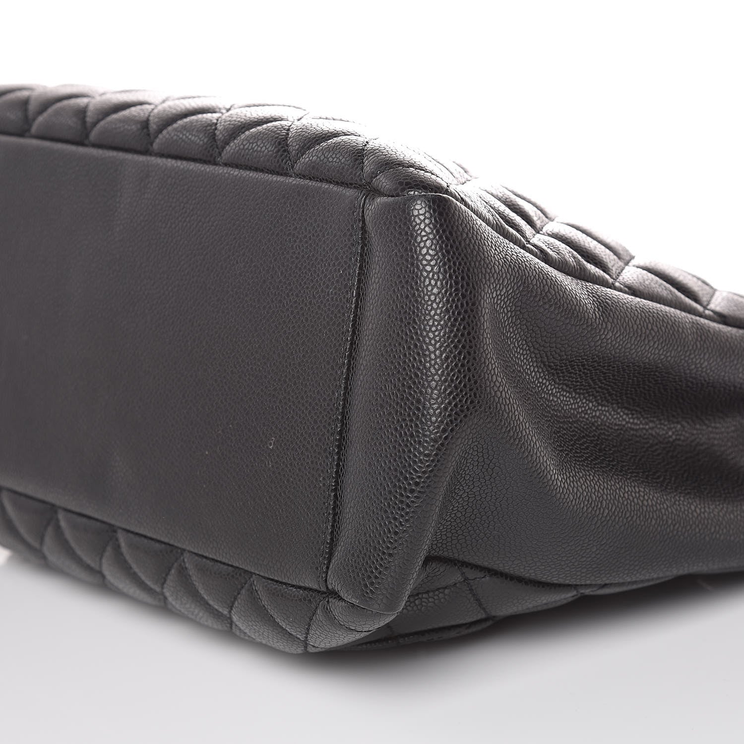 Chanel Caviar Quilted Grand Shopping Tote GST Black 9 of 10