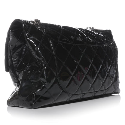 Chanel Vinyl XXL Reissue Flap Black 3 of 8