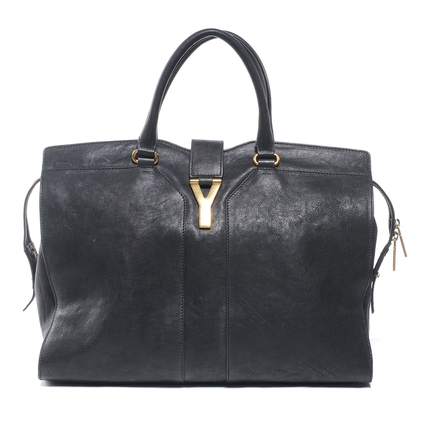 Leather Large Cabas Chyc Black