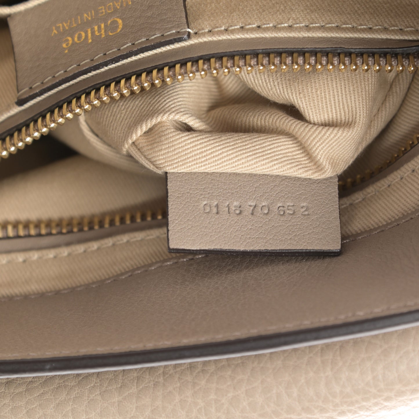 Suede Calfskin Small Faye Backpack Motty Grey