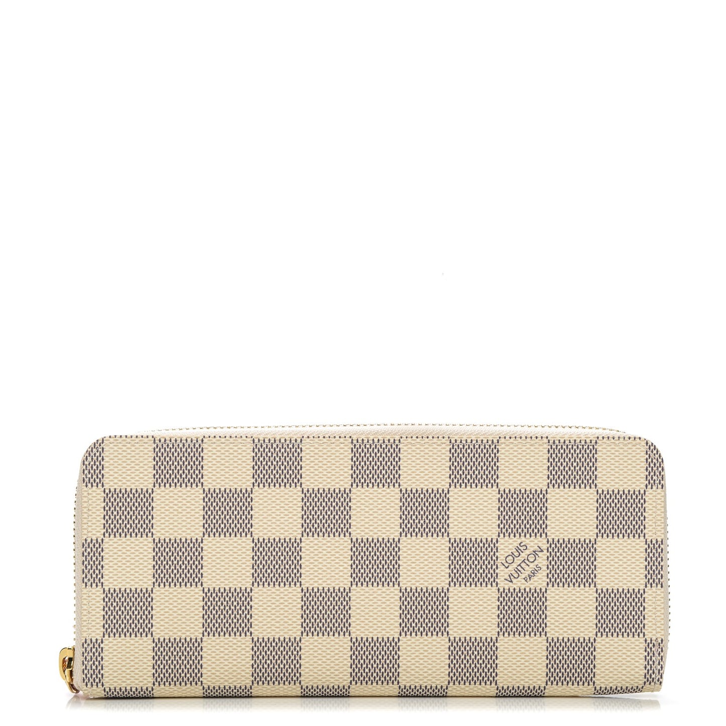 Damier Azur Clemence Wallet Rose Ballerine