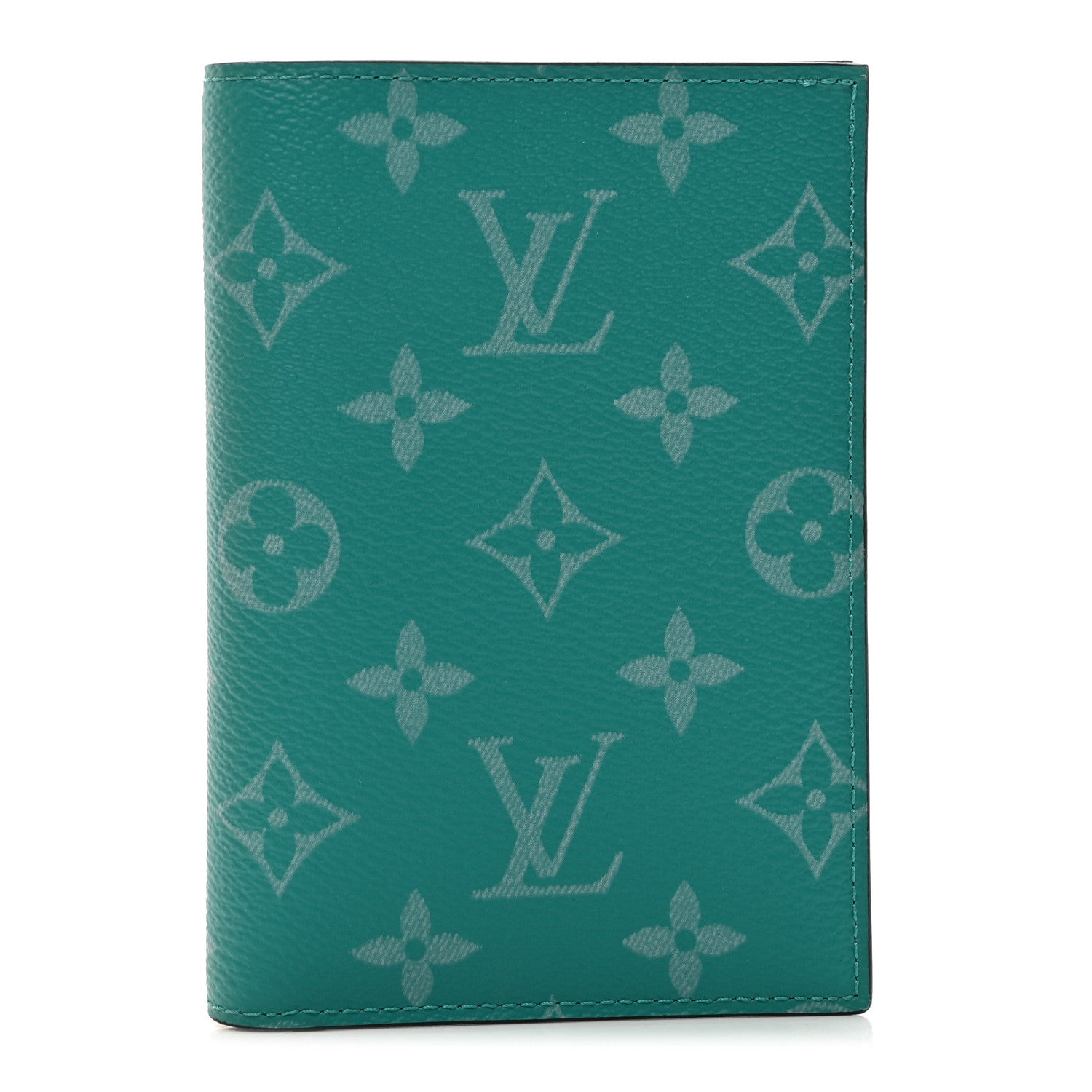 Louis Vuitton Monogram Taiga Passport Cover Vert 1 of 8