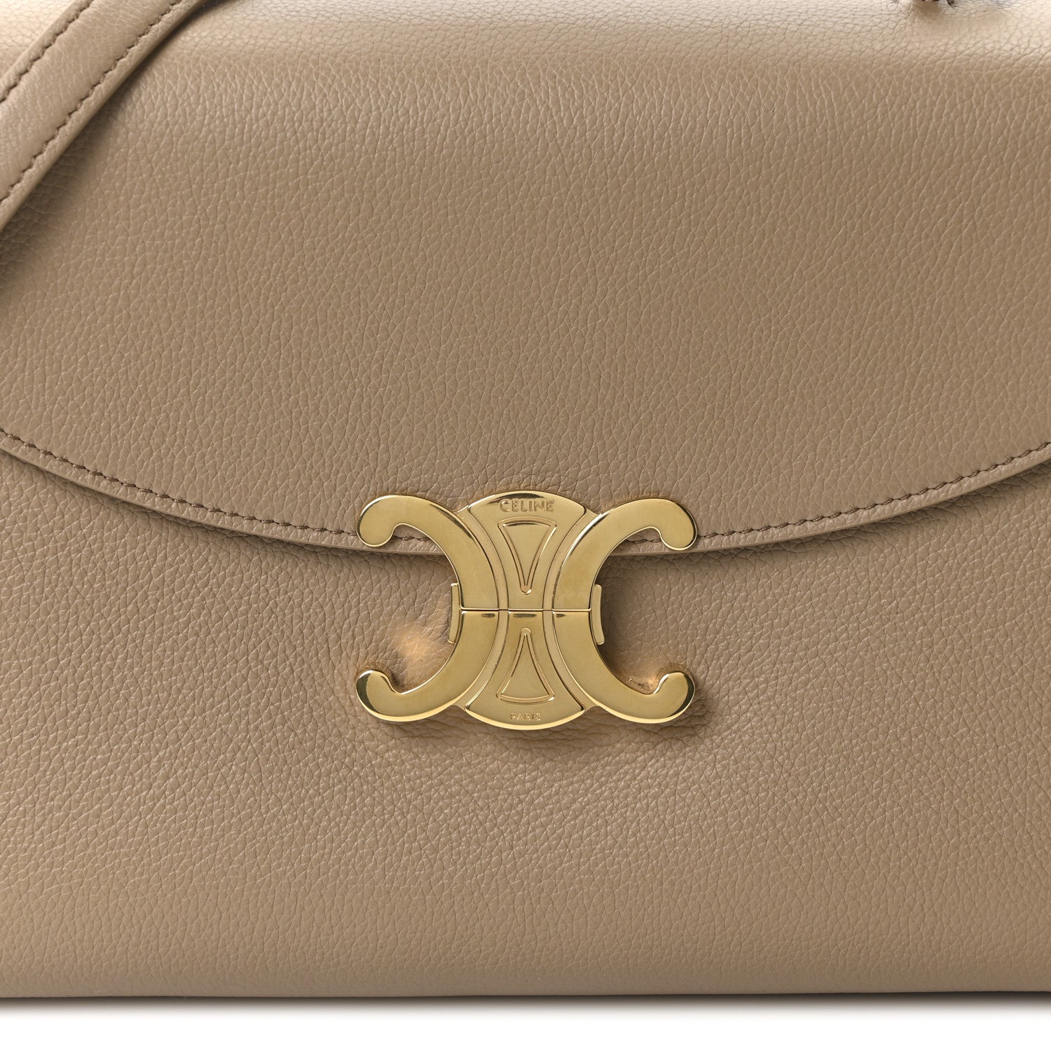 Celine Supple Calfskin Medium Nino Smoked Brown 8 of 10