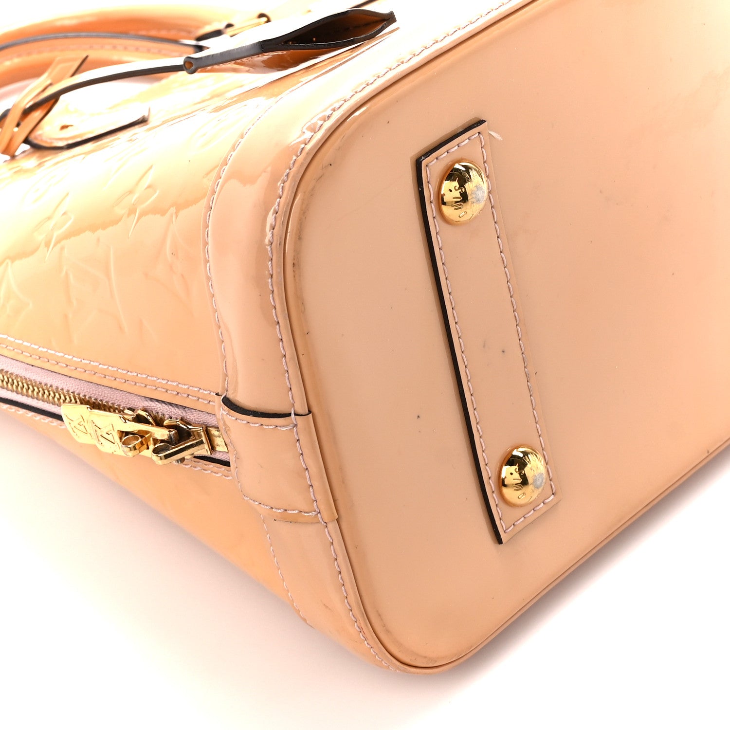 Louis Vuitton Vernis Alma PM Rose Ballerine 10 of 14