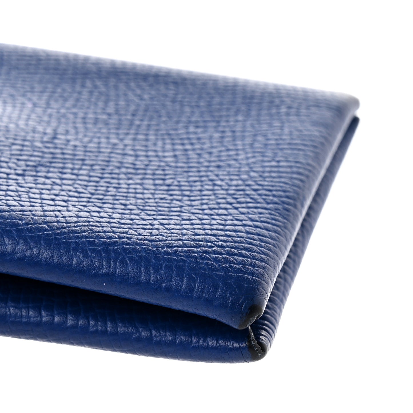 Epsom Calvi Duo Card Case Bleu Electrique