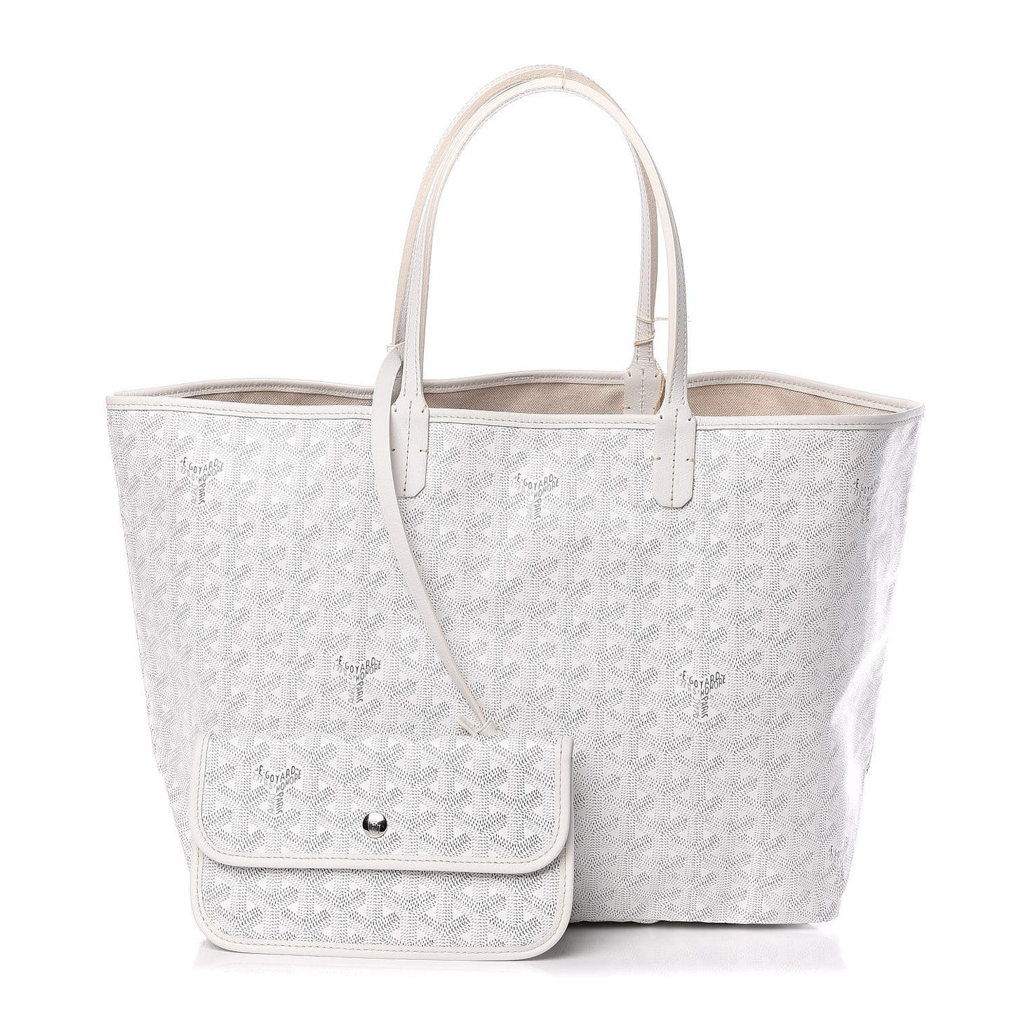 Goyardine Saint Louis PM White