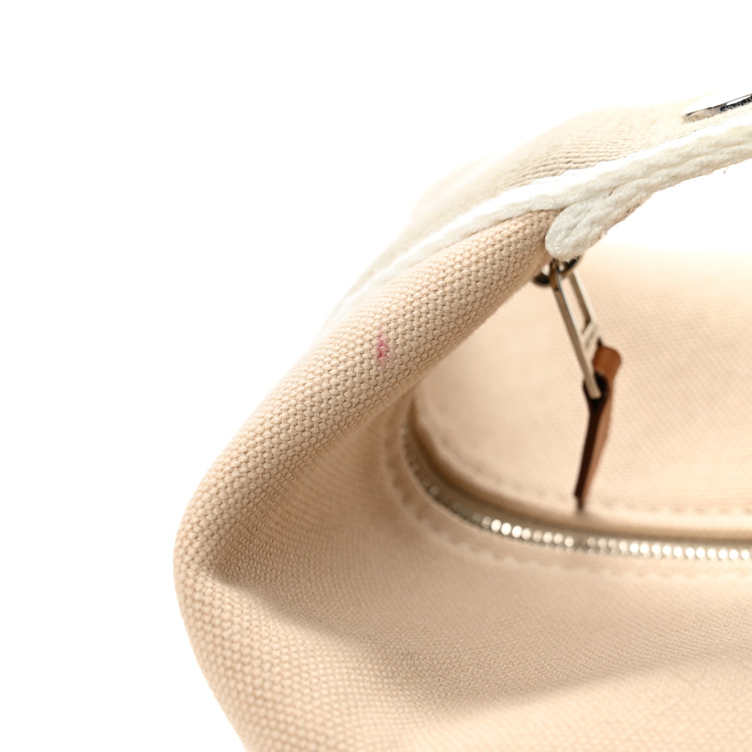 Hermes Canvas Large Bride-A-Brac Pouch Natural 9 of 9