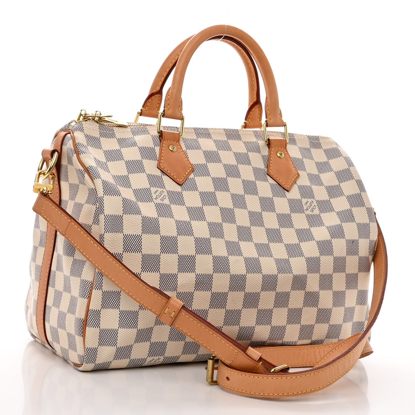 LOUIS VUITTON Damier Azur Speedy Bandouliere 30