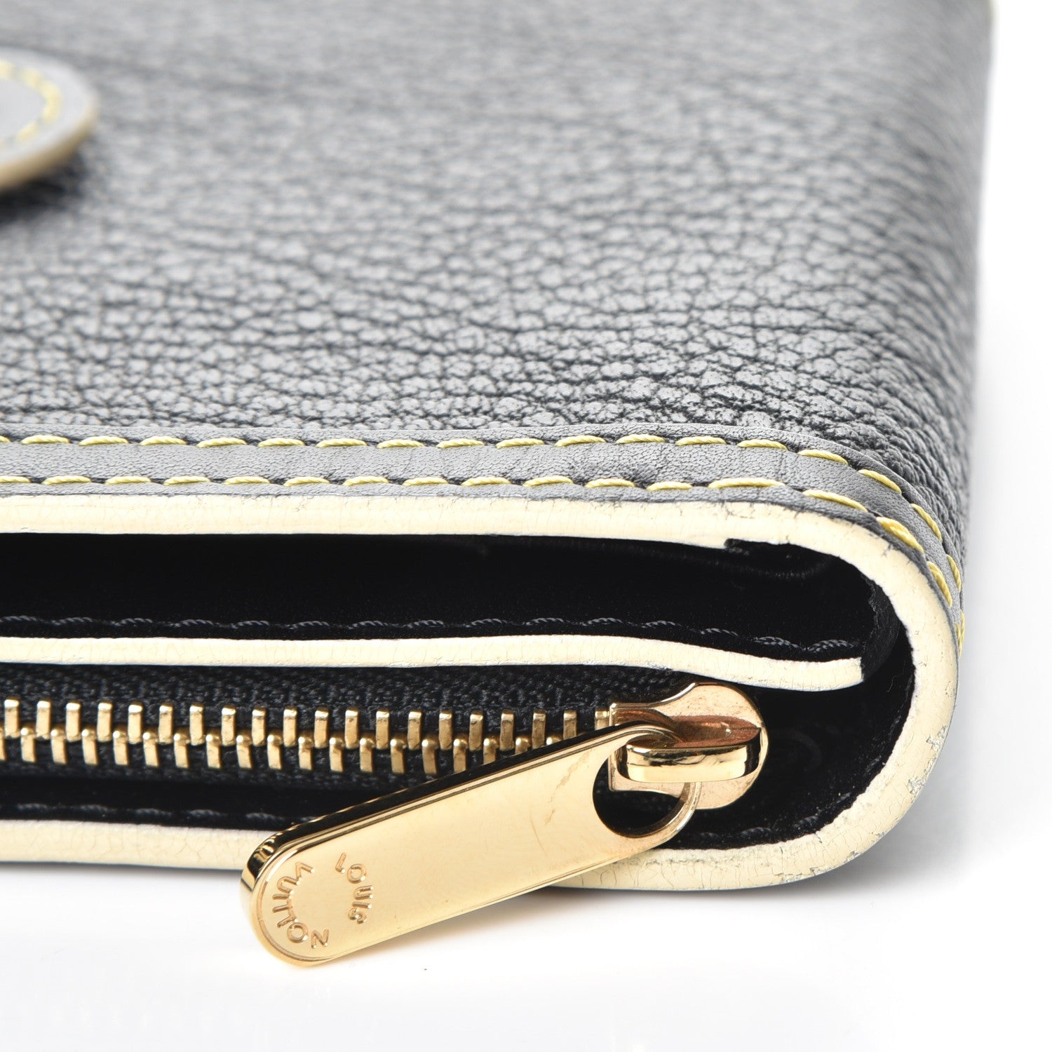 Louis Vuitton Suhali Compact Zipped Wallet Black 10 of 10