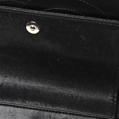 Chanel Sheepskin Quilted Vintage Mademoiselle Flap Black 10 of 12