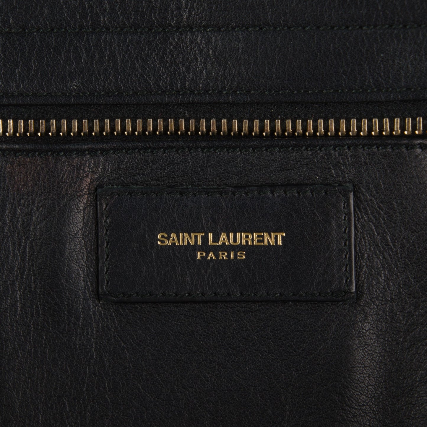 Calfskin Small Classic Y Cabas Black