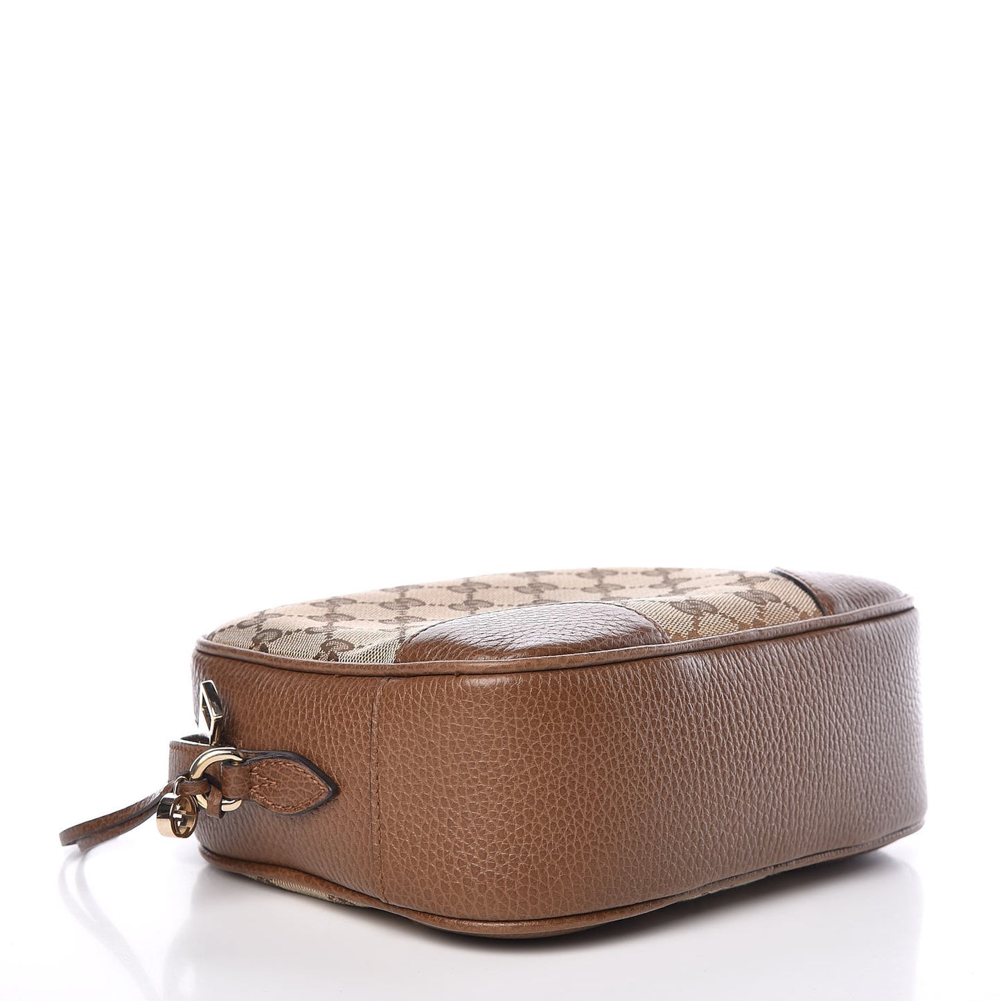 Monogram Mini Bree Messenger Bag Beige Tabacco