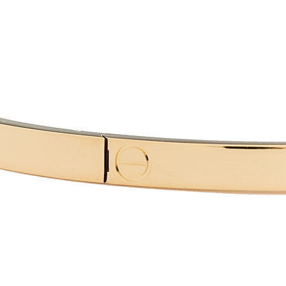 Cartier 18K Yellow Gold Small LOVE Bracelet 18 4 of 9