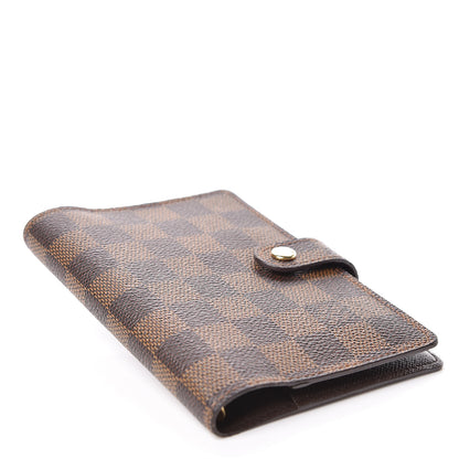 Louis Vuitton Damier Ebene Small Ring Agenda Cover 4 of 10