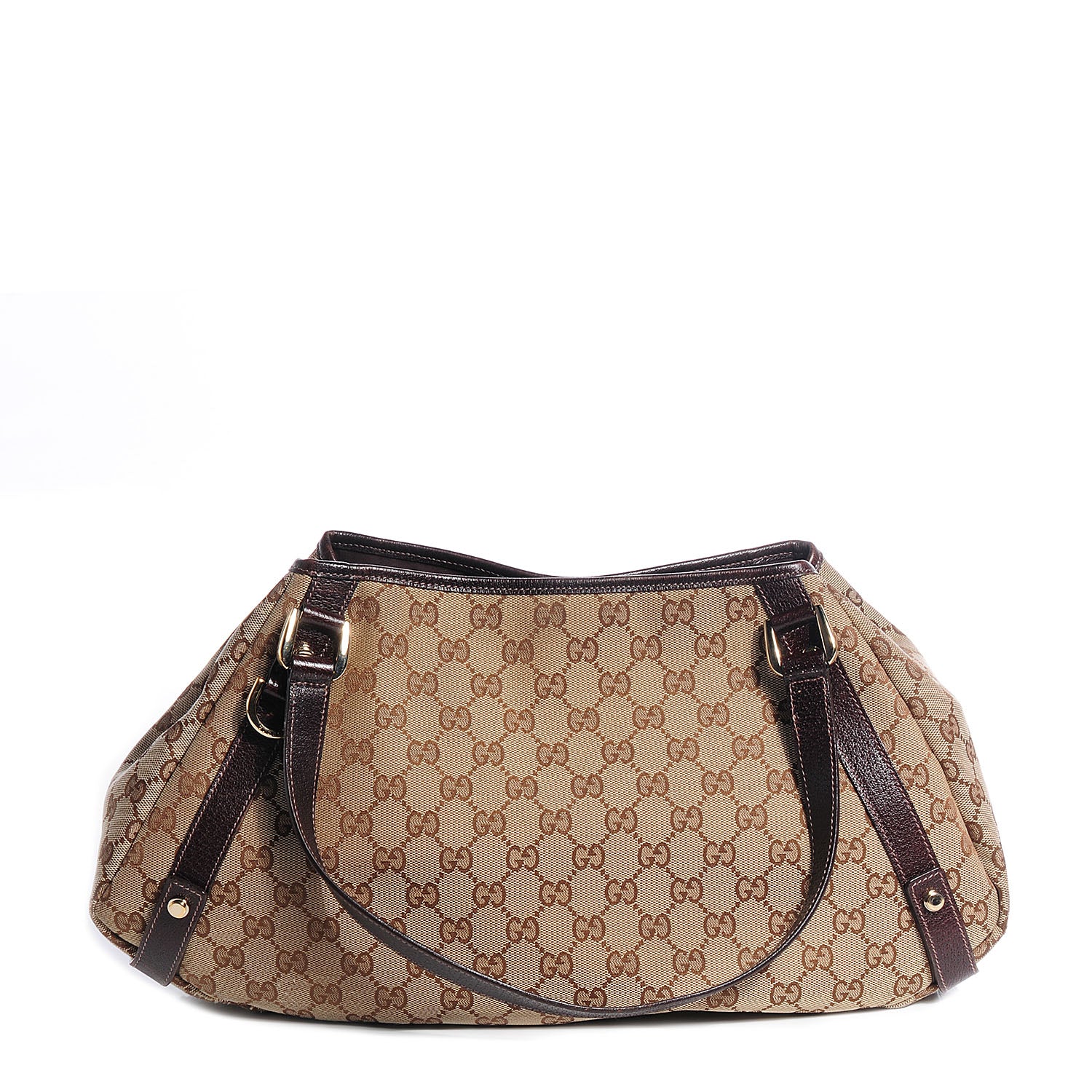 Gucci Monogram Medium Abbey Shoulder Bag Brown 1 of 8