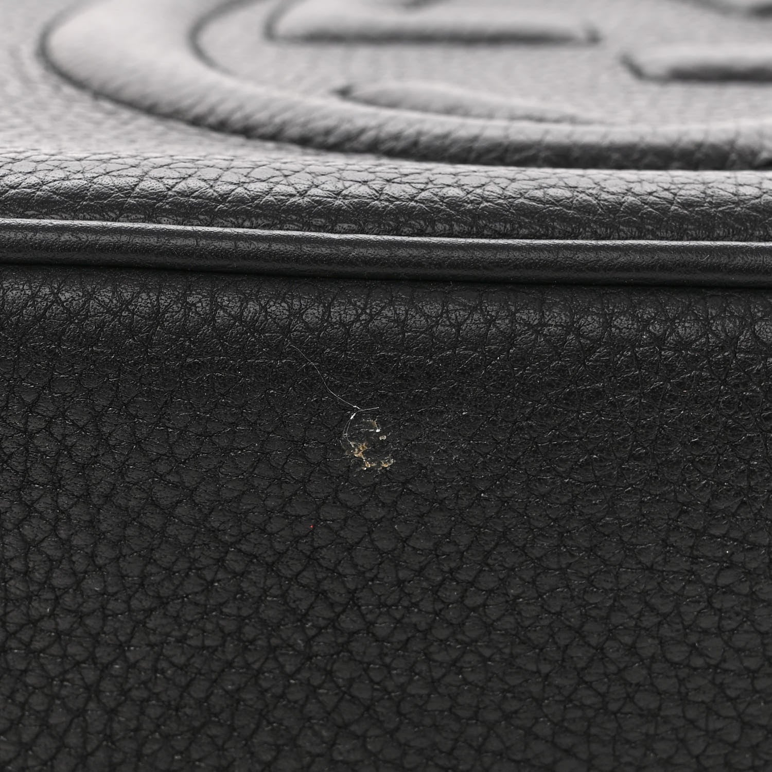Gucci Pebbled Calfskin Small Soho Disco Bag Black 12 of 12