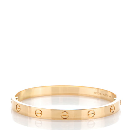 Cartier 18K Yellow Gold LOVE Bracelet 17 3 of 7