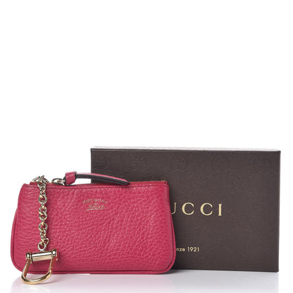 Gucci Dollar Calfskin Swing Key Case Blossom 10 of 10