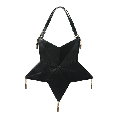 Saint Laurent Calfskin Astro Star Shoulder Bag Black 1 of 10