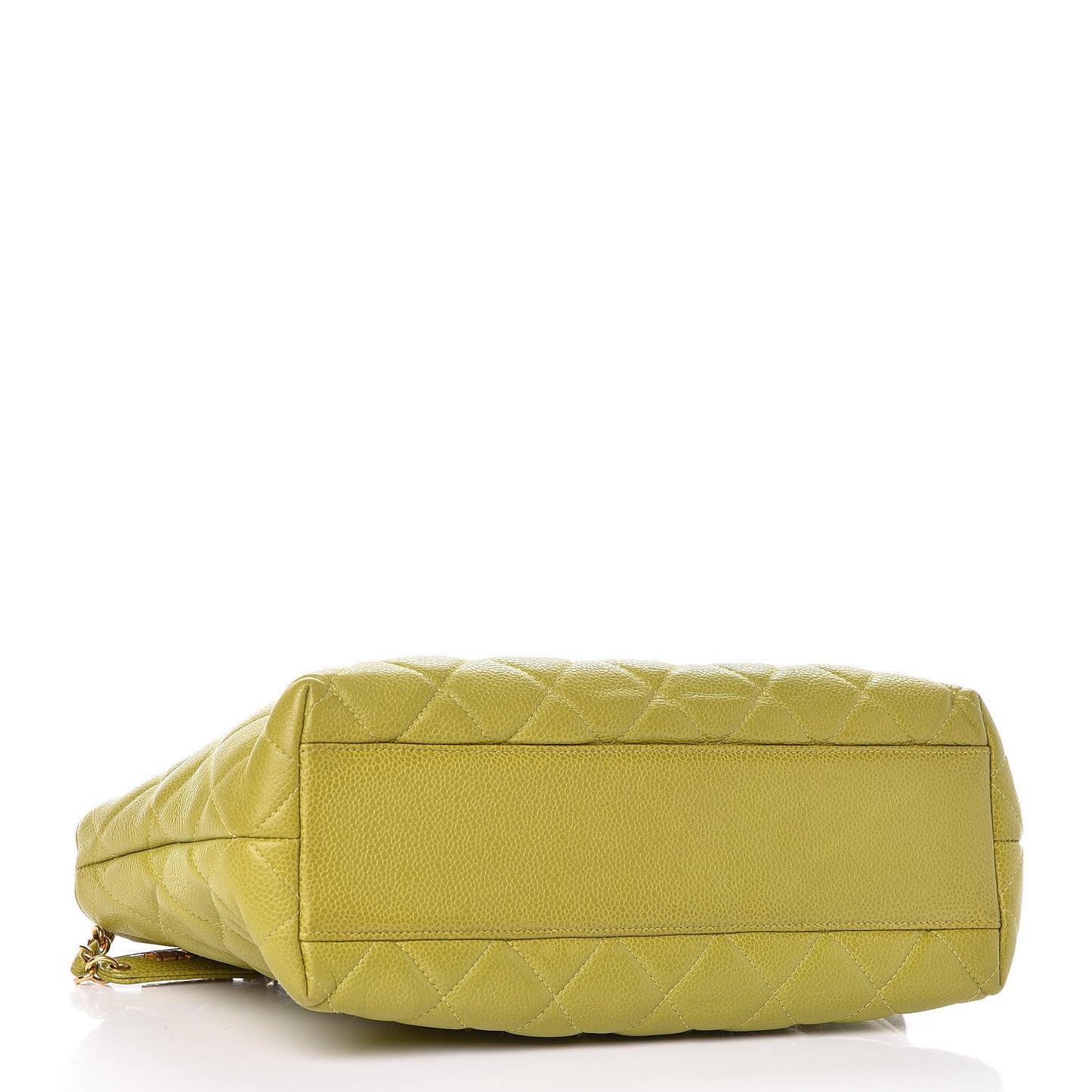 Caviar Quilted Tote Green
