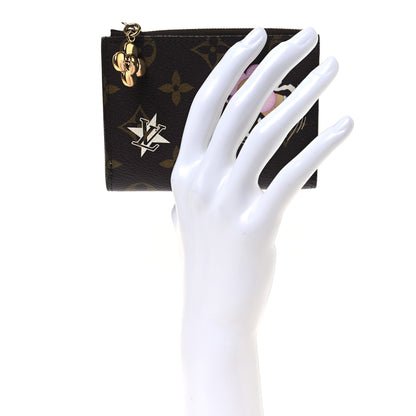 Louis Vuitton Monogram Snow Show Lisa Wallet Azur Frost 2 of 6