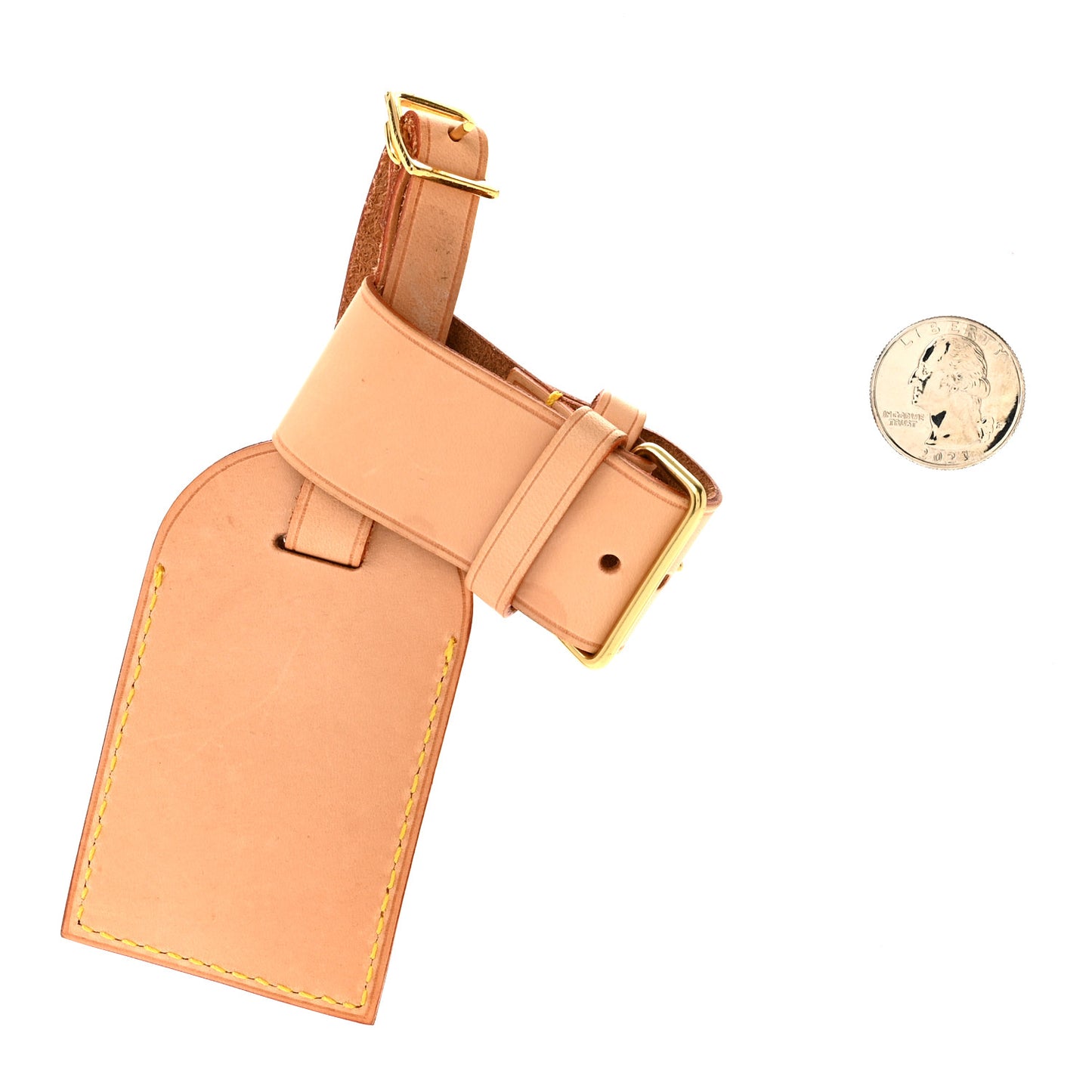 Vachetta Luggage Tag and Loop Set