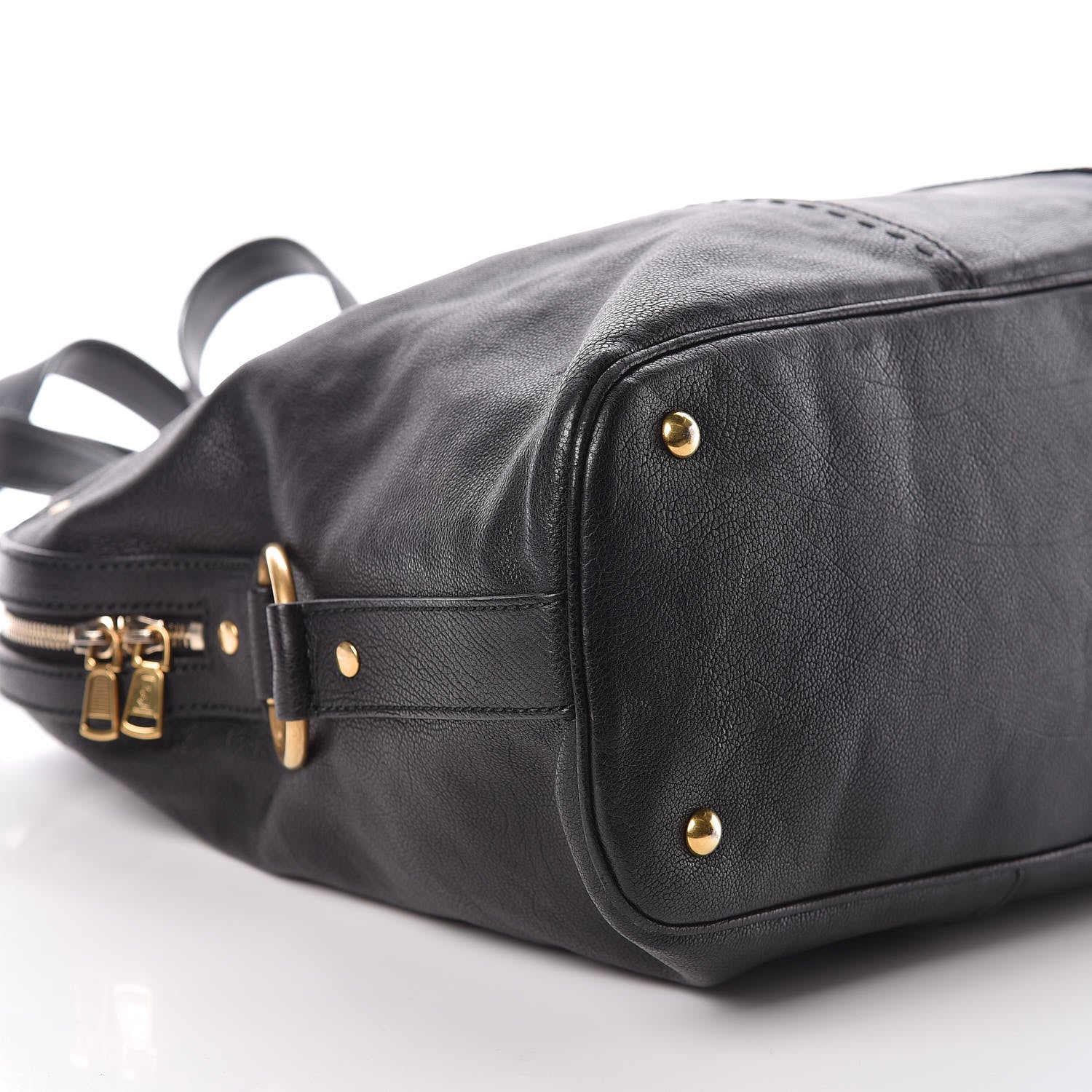 Saint Laurent Calfskin Oversized Muse Black 8 of 9