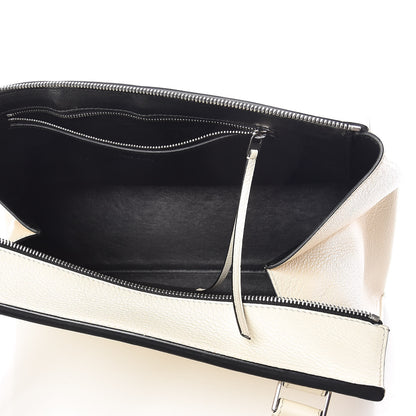Celine Grained Calfskin Medium Edge Shoulder Bag Cream 5 of 18