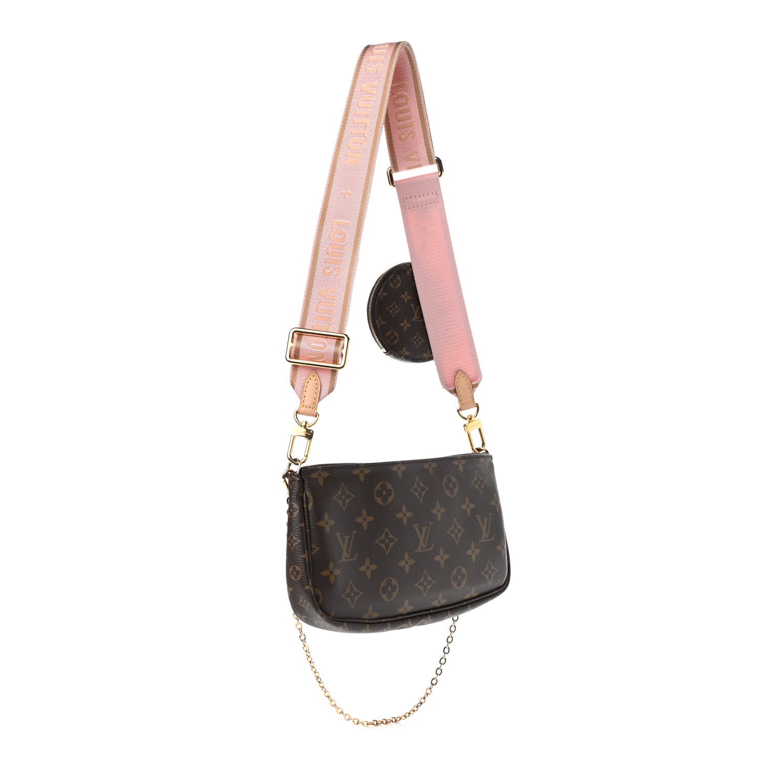 Louis Vuitton Monogram Multi Pochette Accessories Rose Clair 3 of 5
