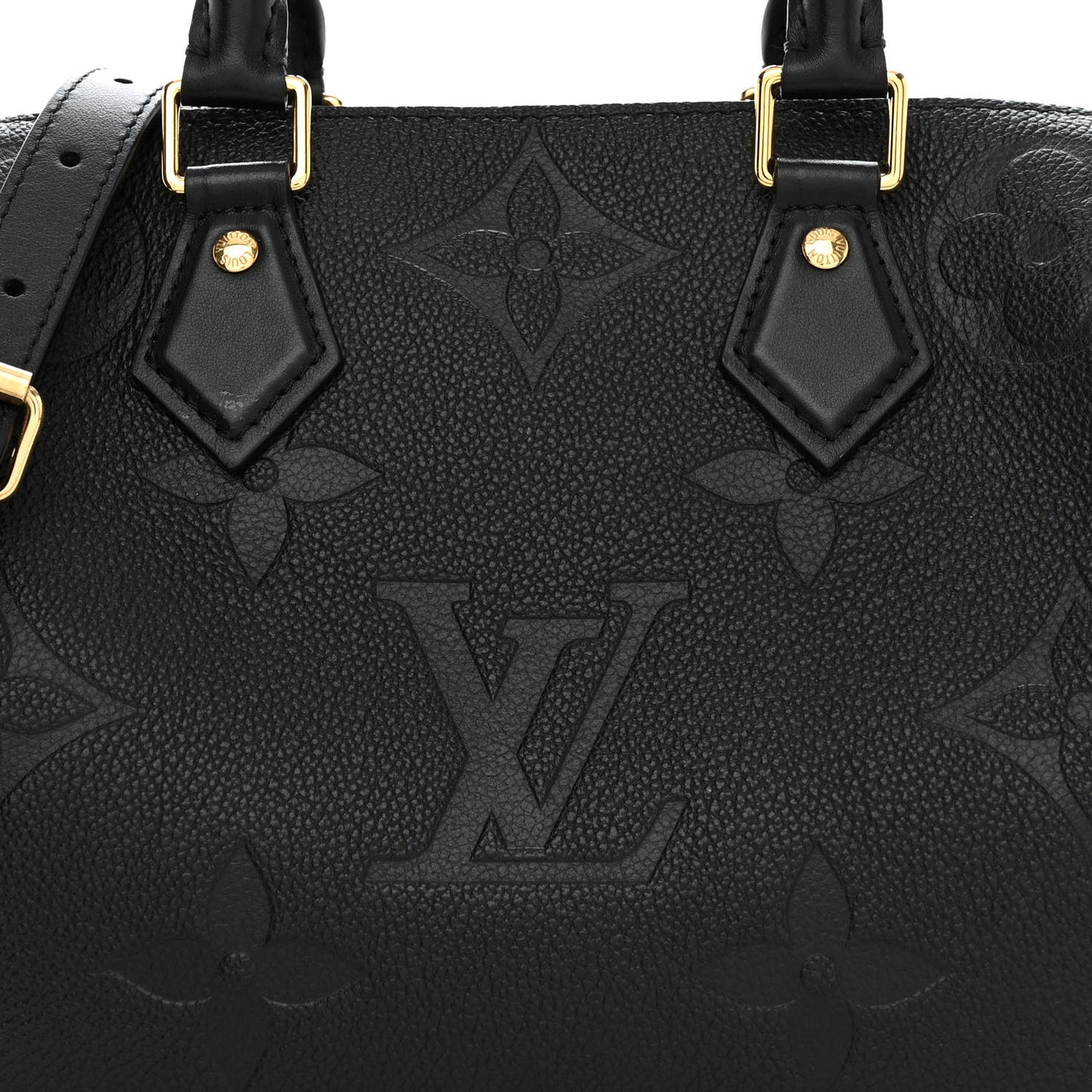 Empreinte Monogram Giant Speedy Bandouliere 25 Black