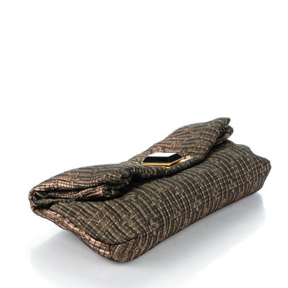 Louis Vuitton Jacquard Quilted Monogram Altair Clutch Bronze 4 of 7